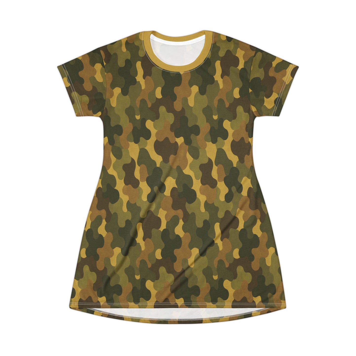 "SASR Day-Ops Camouflage", T-Shirt Dress (SASR Yellow Collar)
