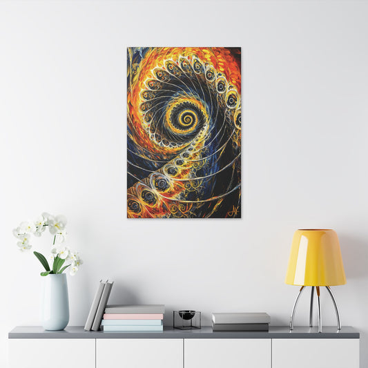 "Beauty of His Design", Stretched Classic Canvas Fine Art Print
