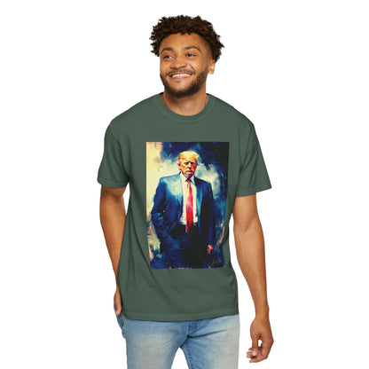"Trump Portrait No. 6", Unisex T-shirt (Dark Colors)