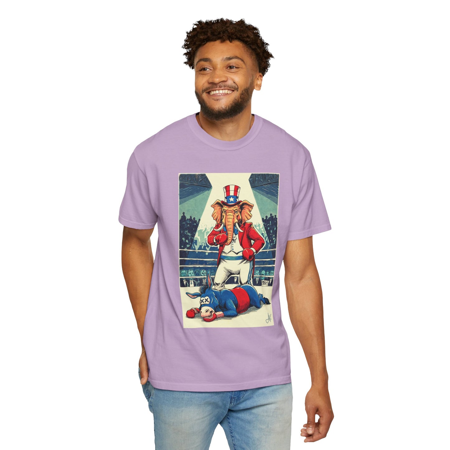 "Brutal Woke Knockout 2024", Unisex T-shirt (Light Colors)