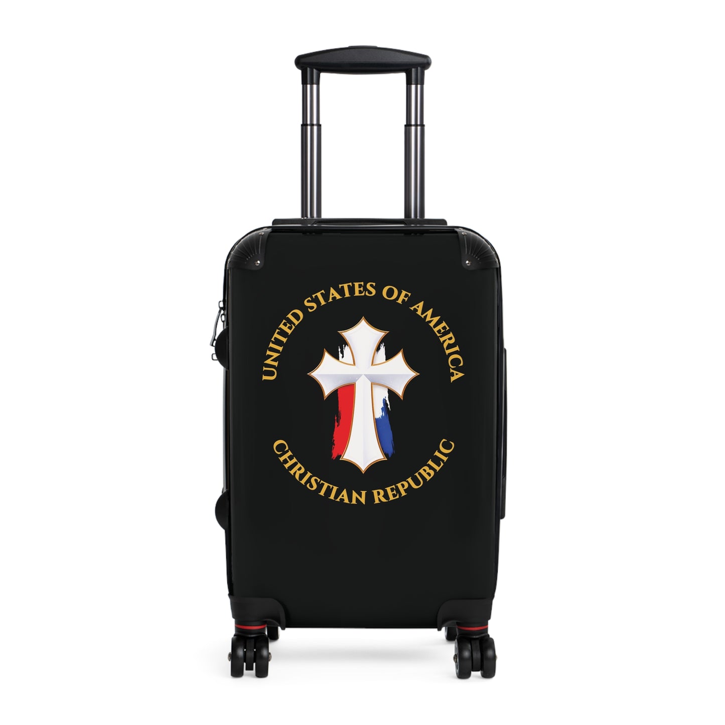 "USA Christian Republic" #12, Suitcase (Black)
