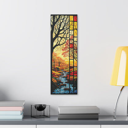 "Realization at 5", Stretched Classic Canvas Print