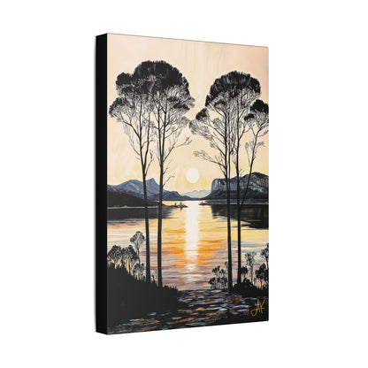 "Gentle Sound", Stretched Classic Canvas Fine Art Print
