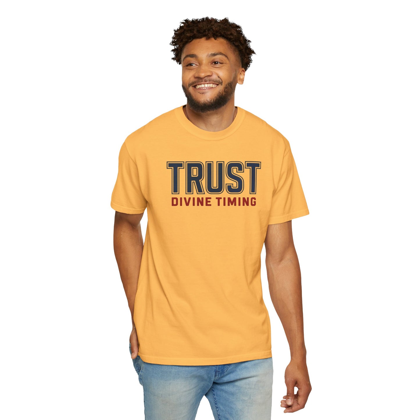 "Trust Divine Timing" #02, Unisex T-shirt