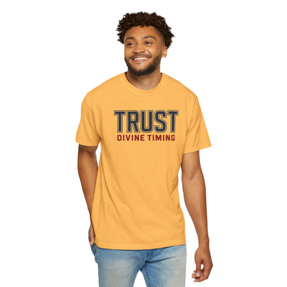 "Trust Divine Timing" #02, Unisex T-shirt