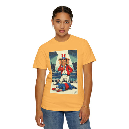 "Brutal Woke Knockout 2024", Unisex T-shirt (Light Colors)