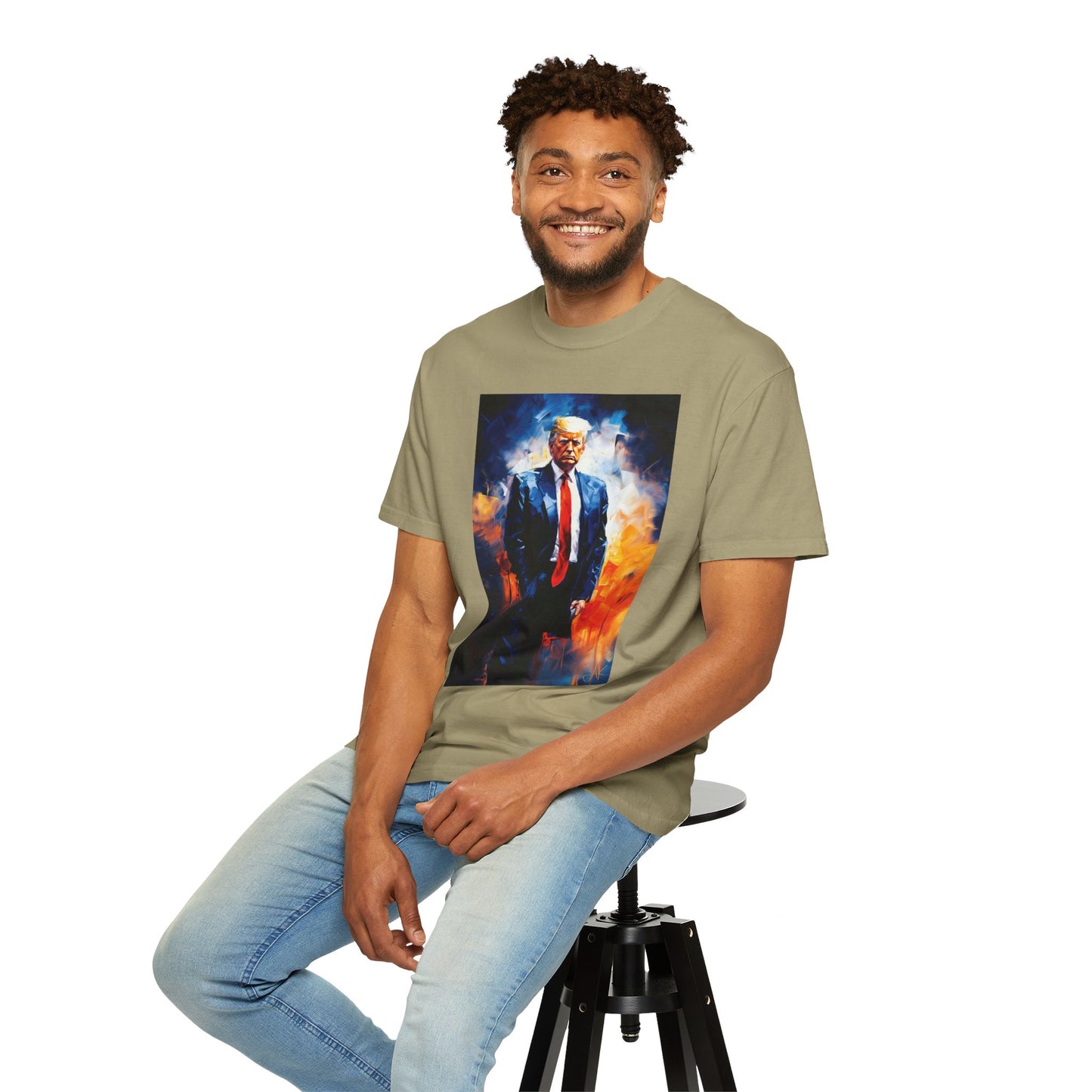"Trump Portrait" #22, Unisex T-shirt (Light Colors)