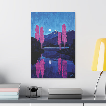"Sentinels of the Loch", Stretched Classic Canvas Fine Art Print