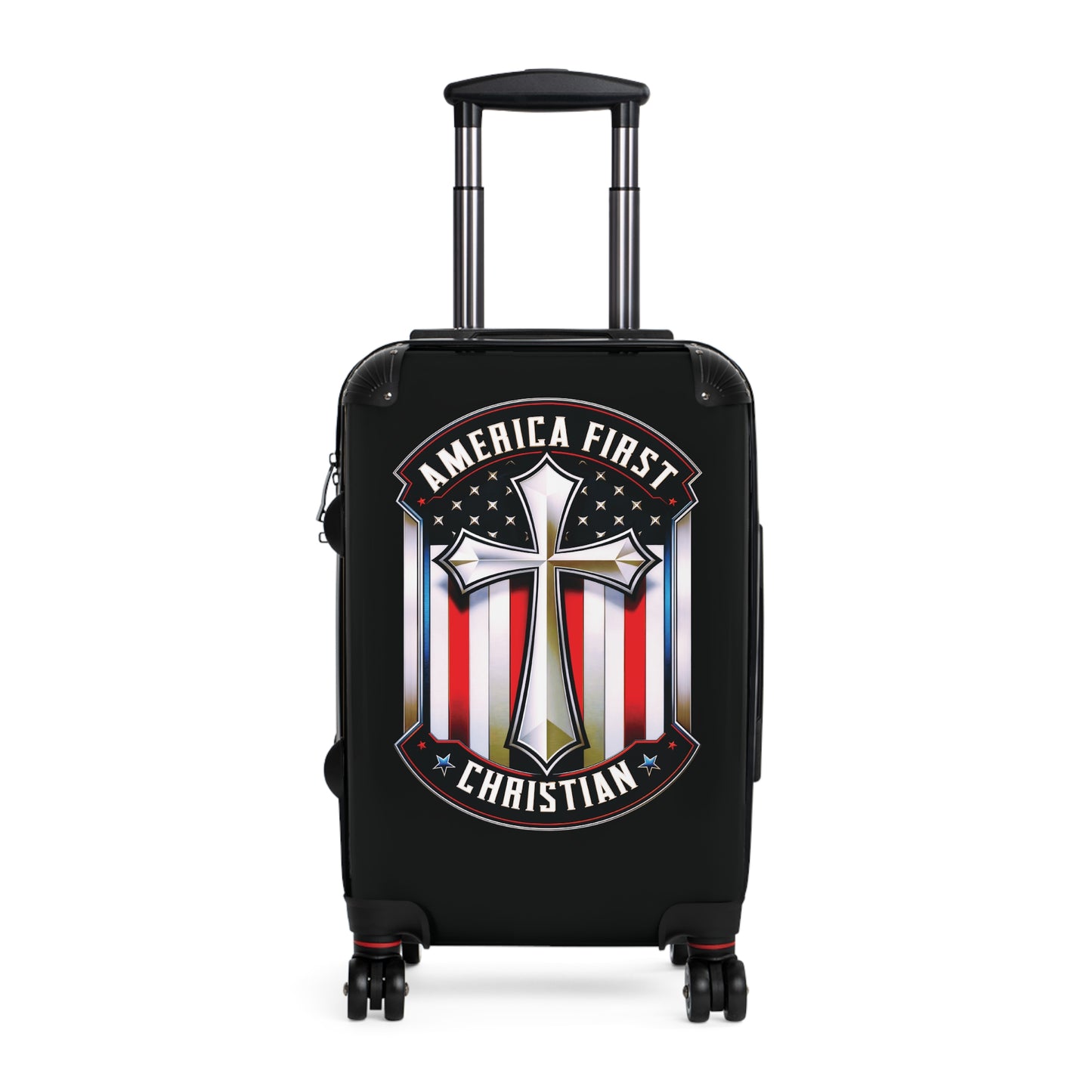 "America First - Christian" #01 Suitcases (Black)