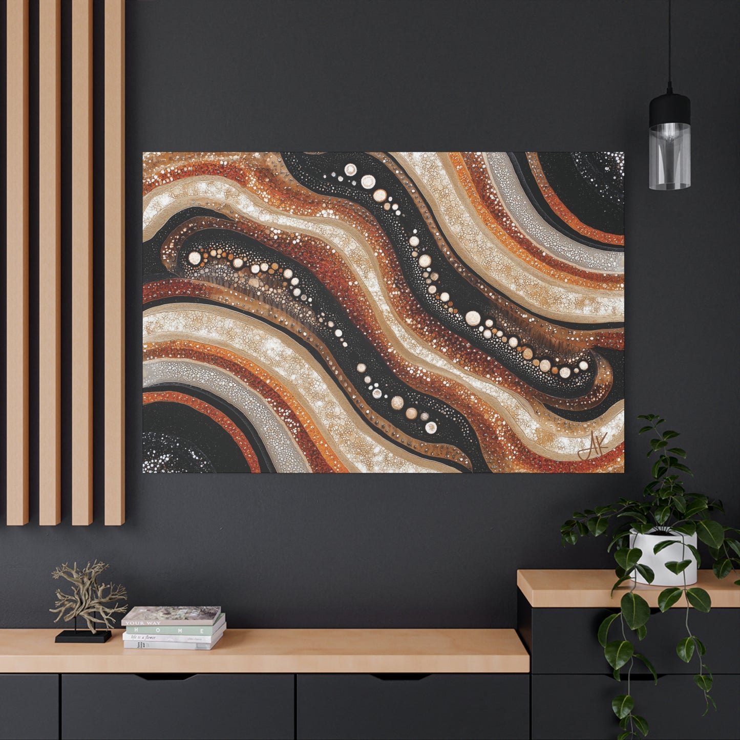 "Ever Changing Earth", Fine Art Matte Canvas, Stretched, 1.25"