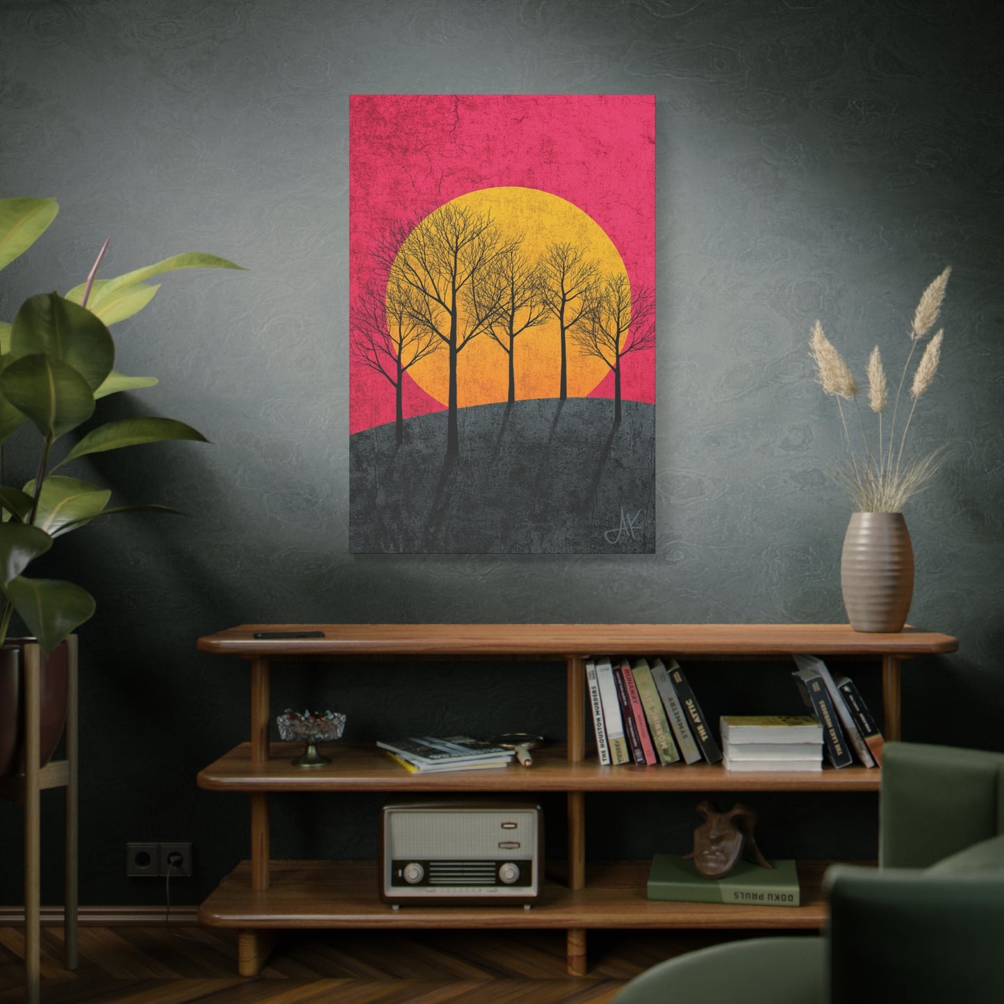 "Colors of Days End", Fine Art Matte Canvas, Stretched, 1.25"