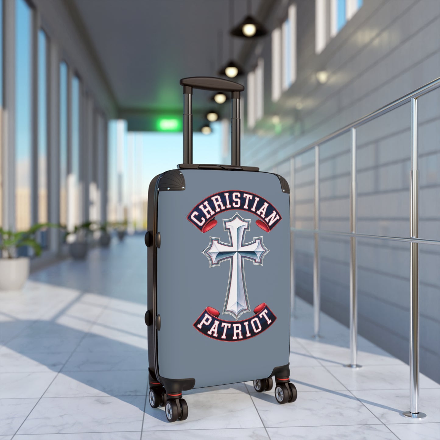 "Christian Patriot" #02 Suitcases (Atlantic Grey)