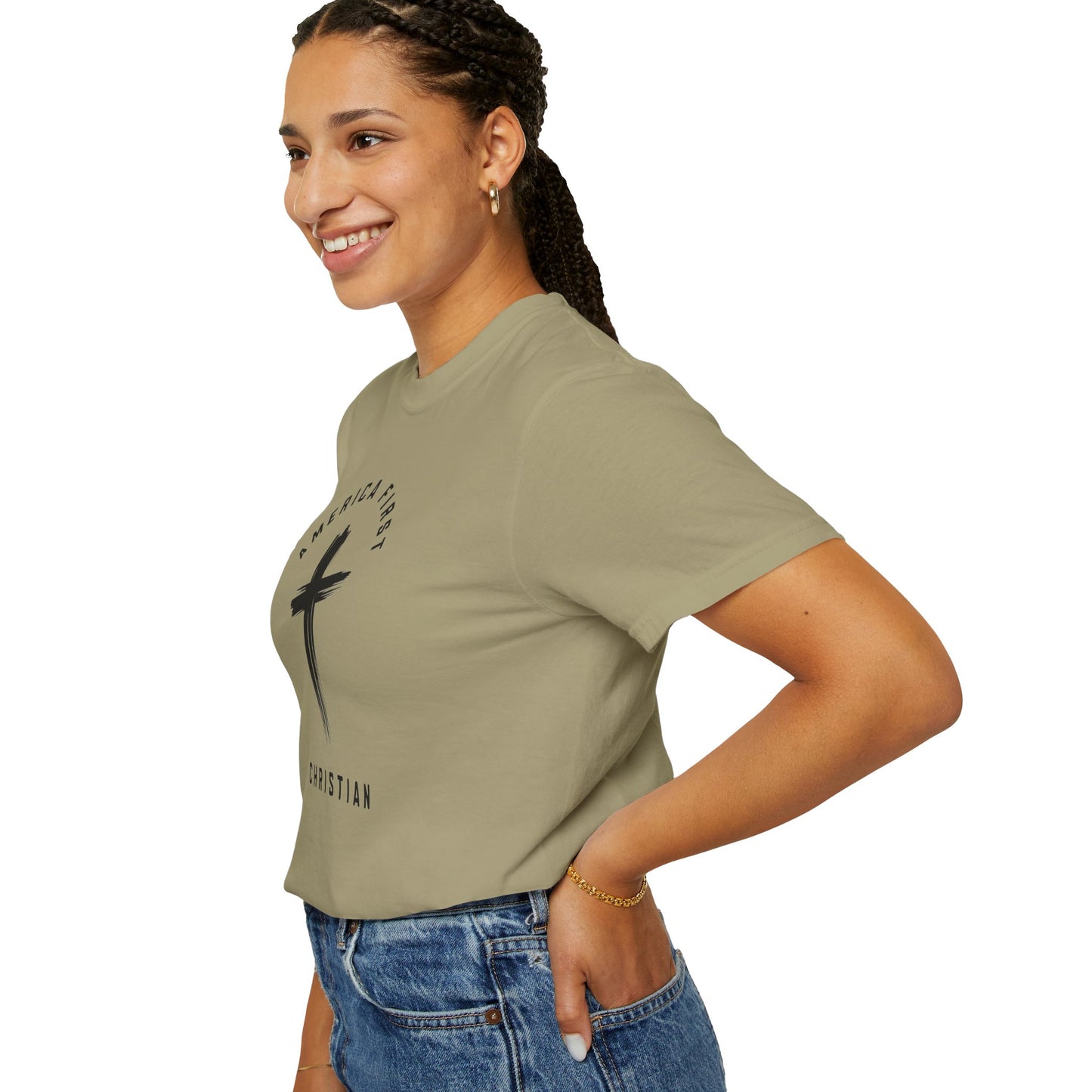 "America First Christian" #05, Unisex T-shirt (Light Colors)