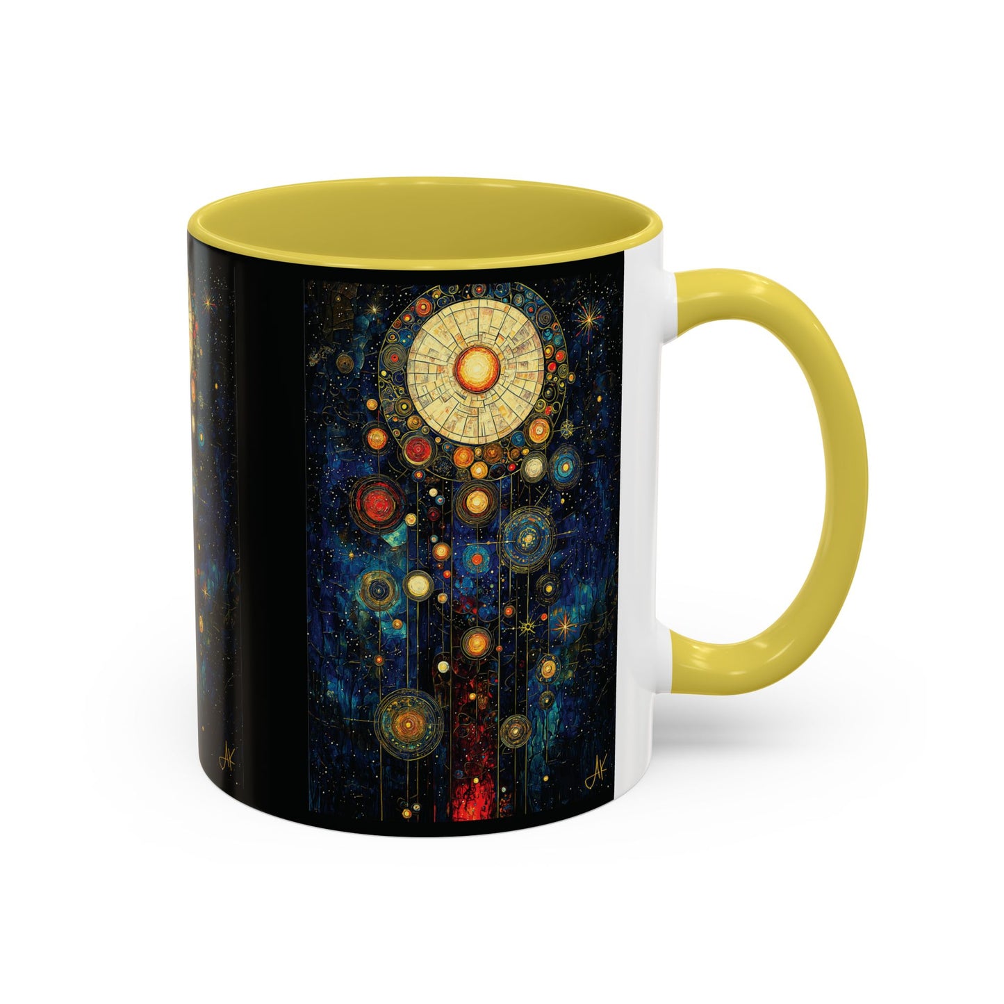 "Ancient Connection to God", Colorful Mugs (11oz, 15oz)