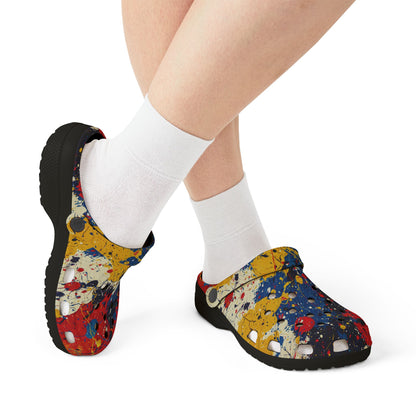 "Abstract 274", Foam Rubber Clogs