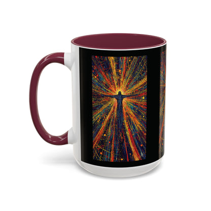 "Born Again in His Radiance - Isaiah 60:1", Colorful Mugs (11oz & 15oz)