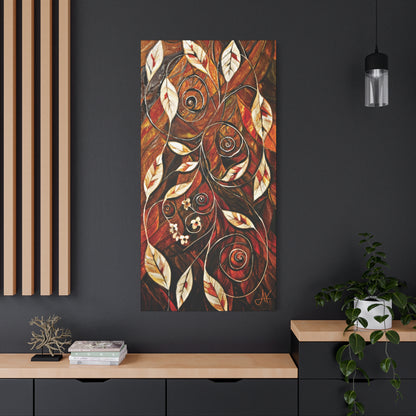 "Autumn Falls", Fine Art Matte Canvas, Stretched, 1.25"