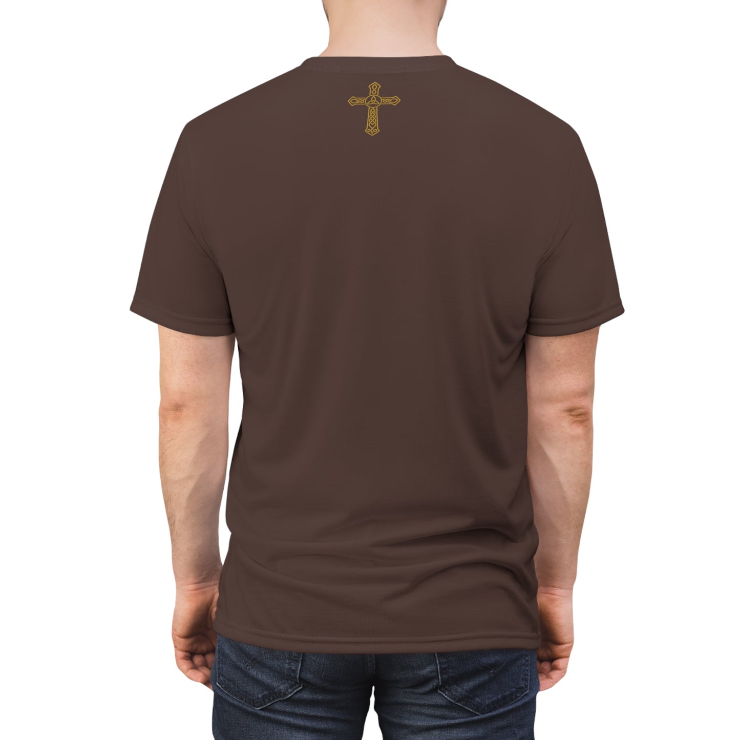 "Clan na Gael - Irish American", Unisex T-shirt (Wild Boar Brown)