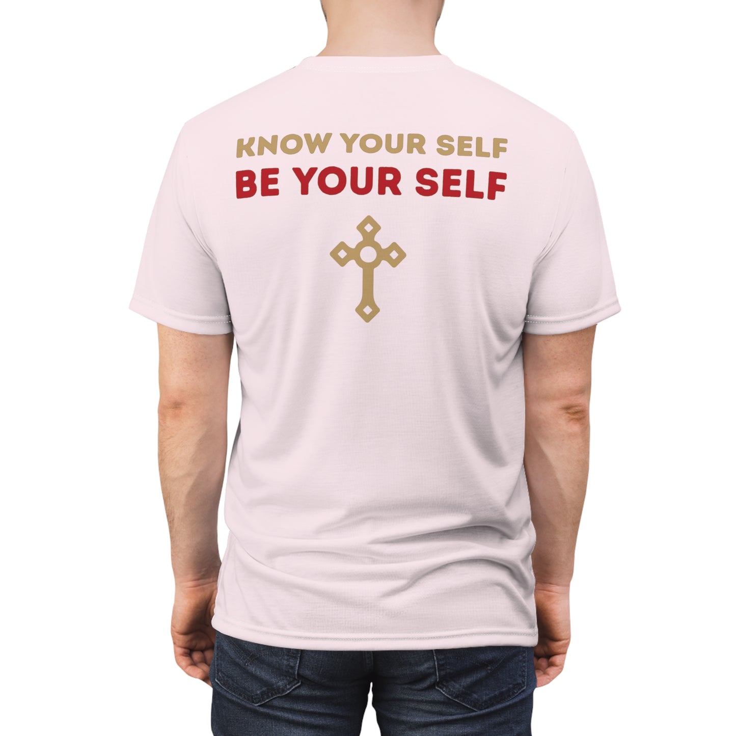 "Know Your Self", Unisex T-shirt (Pink Tutu)