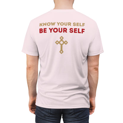 "Know Your Self", Unisex T-shirt (Pink Tutu)