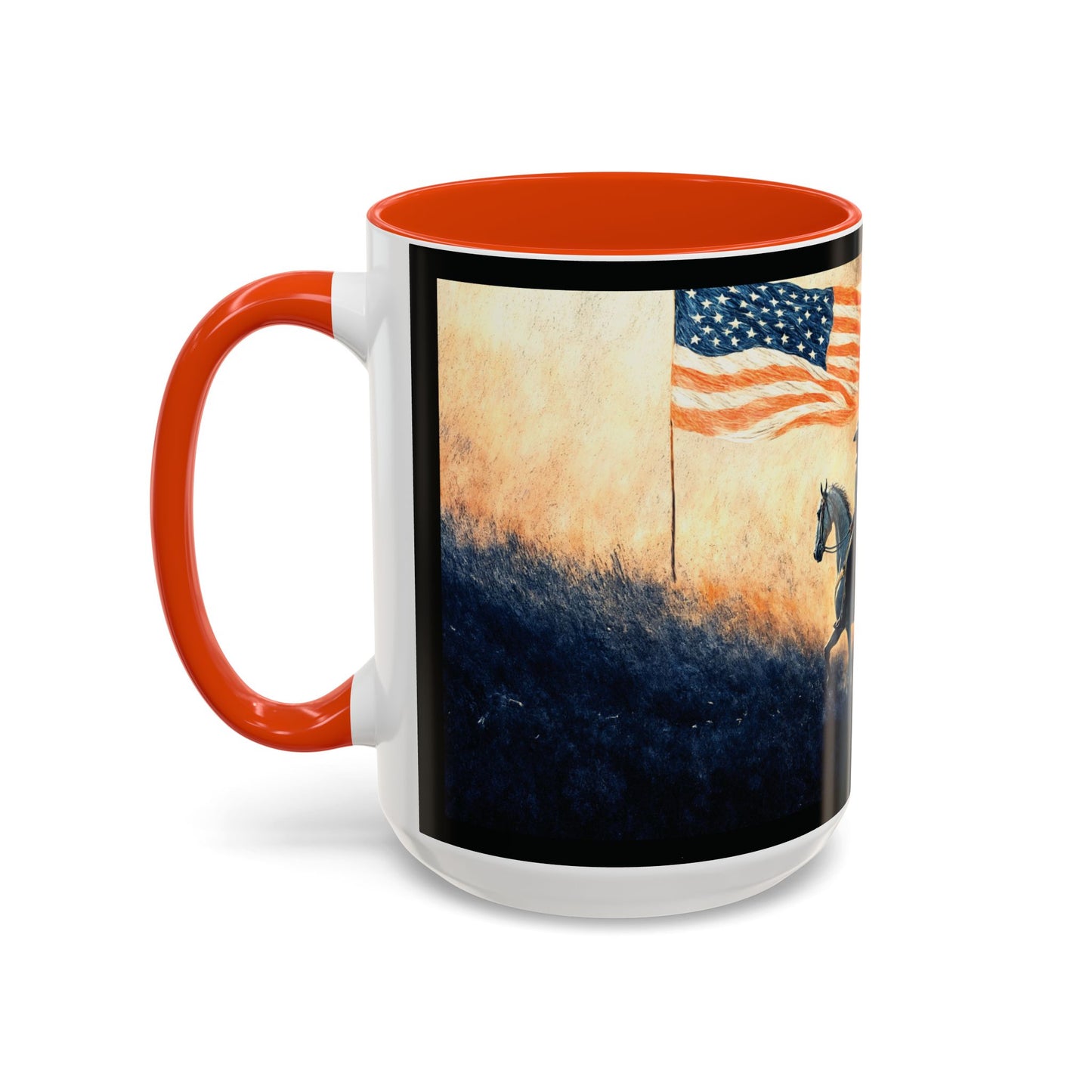 "Liberty under God", Colorful Mugs (11oz, 15oz)