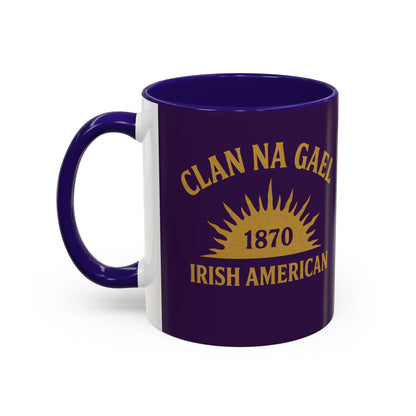 "Clan na Gael - Irish American", Colorful Mugs (11oz, 15oz) (3B0A4F)
