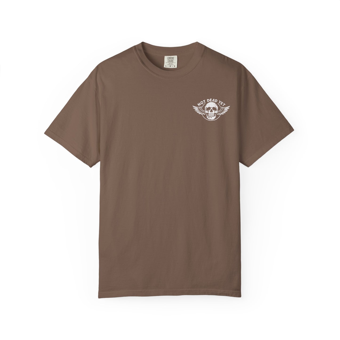 "Not Dead Yet - Winged Skull", Unisex T-shirt