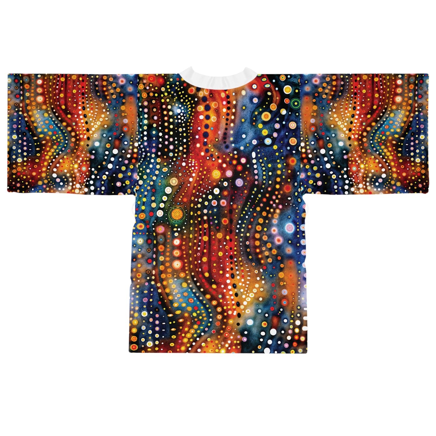 "Abstract 69", Long Sleeve Kimono Robe