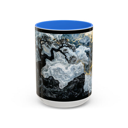 "An Crann Naomh (Gaelic) - The Sacred Tree (English)", Colorful Mugs (11oz & 15oz)