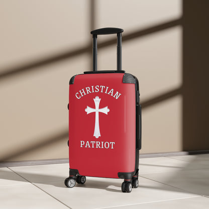 "Christian Patriot" #04 Suitcases (Cherry Red)