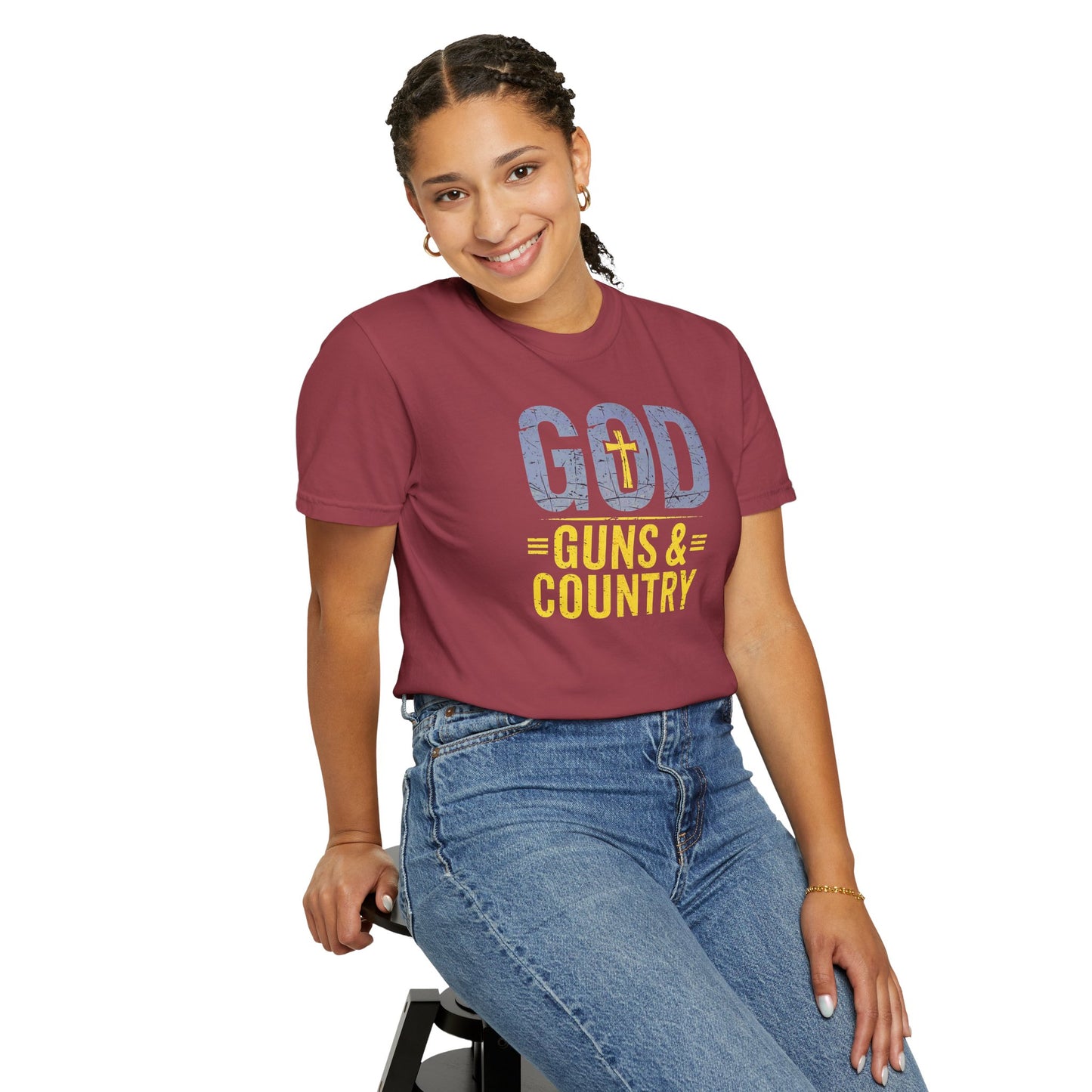 "God Guns & Country" #01, Unisex T-shirt