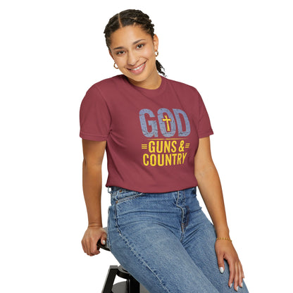 "God Guns & Country" #01, Unisex T-shirt