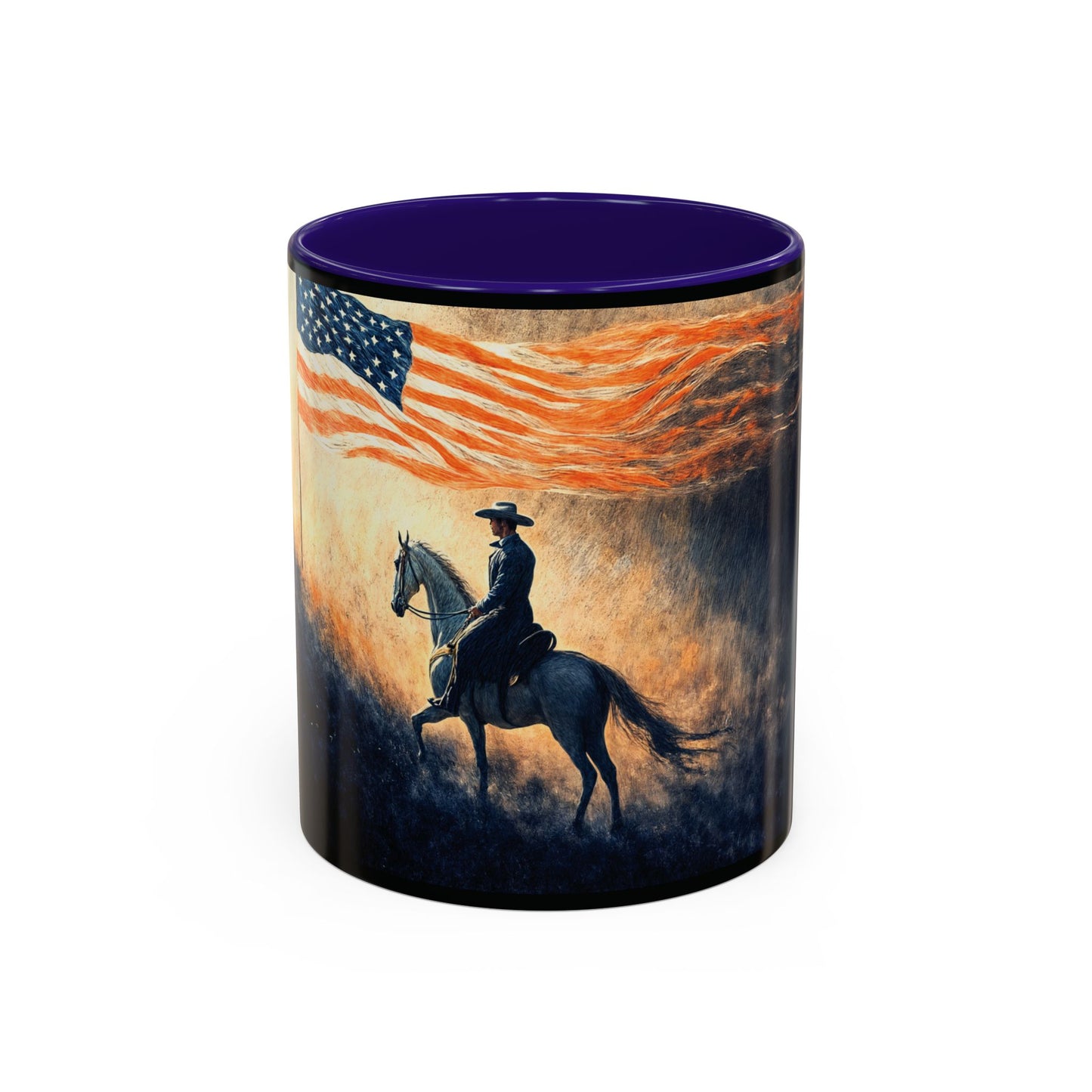 "Liberty under God", Colorful Mugs (11oz, 15oz)