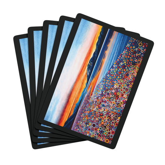 "God's Majesty", Fine Art Playing Cards (Void Black)