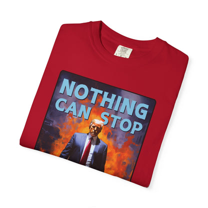 "Nothing Can Stop Trump", Unisex T-shirt (Dark Colors)
