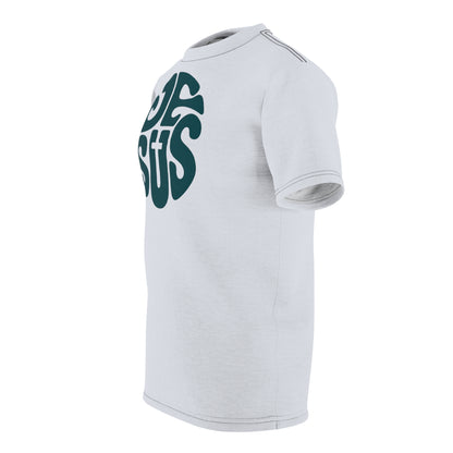 "Retro Jesus", Unisex T-shirt (Inked Silk)