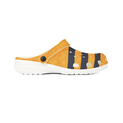 "Triple Ensign", Foam Rubber Clogs