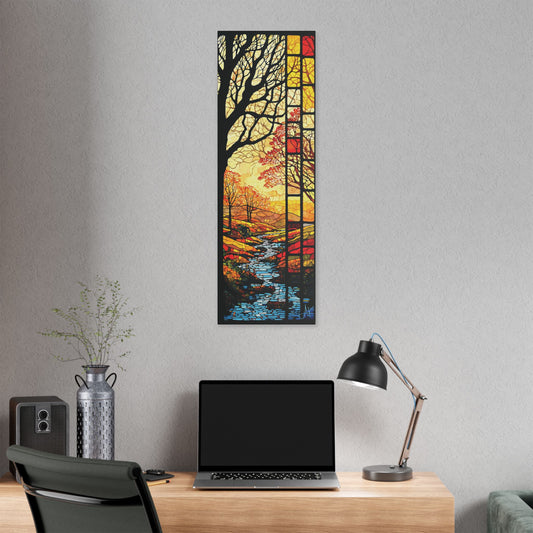"Realization at 5", Stretched Classic Canvas Print