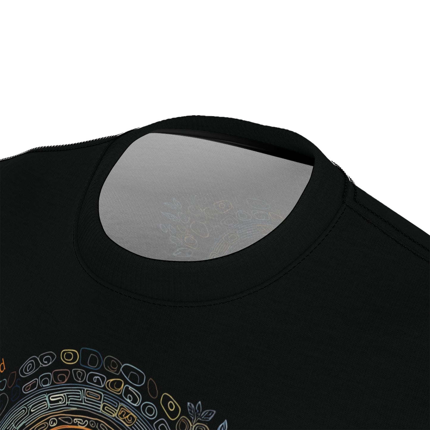 "Norse-Gaelic Tree", Wearable Fine Art Unisex T-shirt (Peatshadow Black)