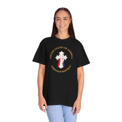 "USA - Christian Republic" #12, Unisex T-shirt