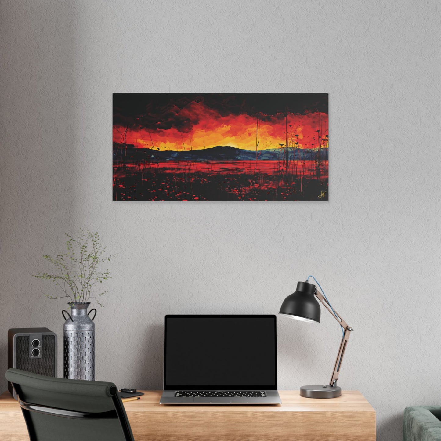 "Lineage Forged by Trials and Time", Stretched Classic Canvas Fine Art Print