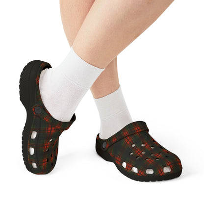 "Kilmor Brieve Tartan", Foam Rubber Clogs