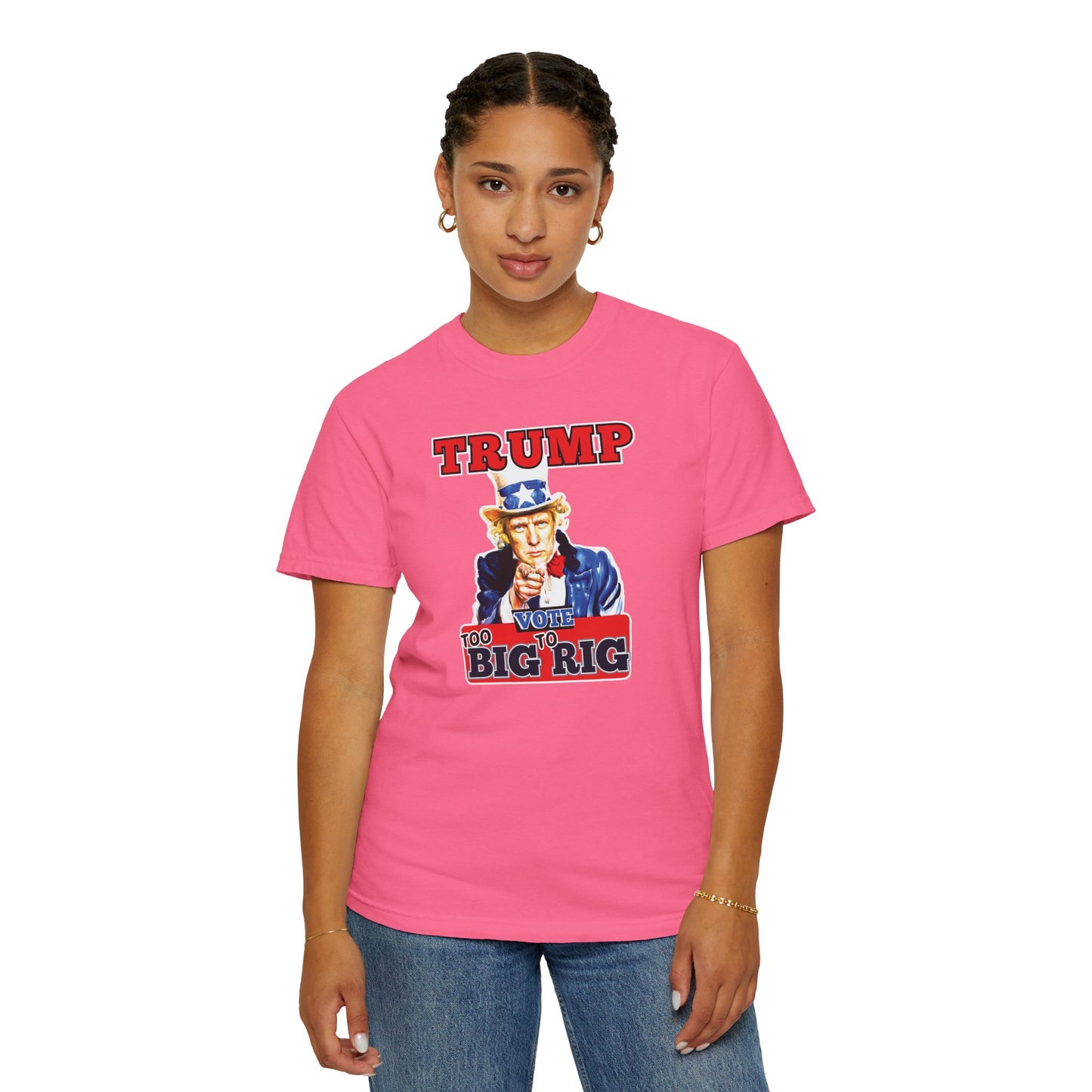"Trump - Too Big To Rig", Unisex T-shirt