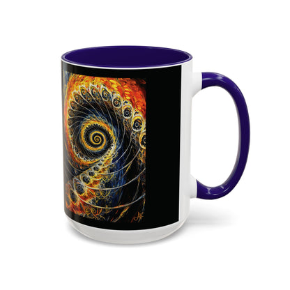"Beauty of His Design", Colorful Mugs (11oz, 15oz)