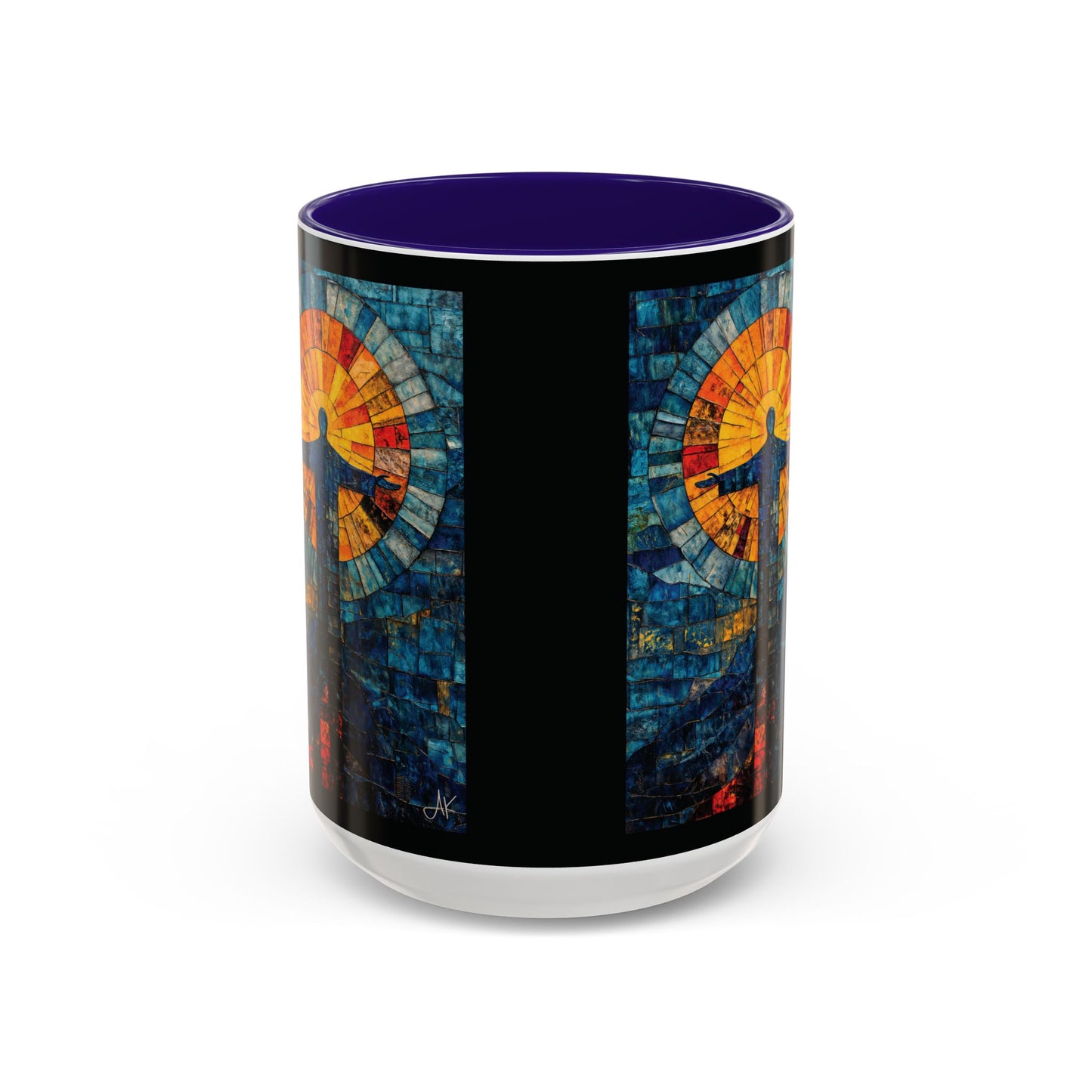 "Alpha and Omega - Revelation 22:13", Colorful Mugs (11oz, 15oz)