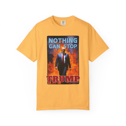 "Nothing Can Stop Trump", Unisex T-shirt (Light Colors)