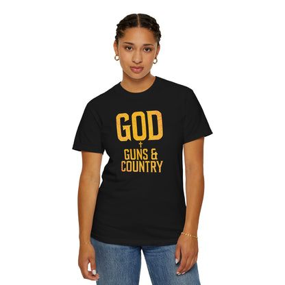 "God Guns & Country" #02, Unisex T-shirt
