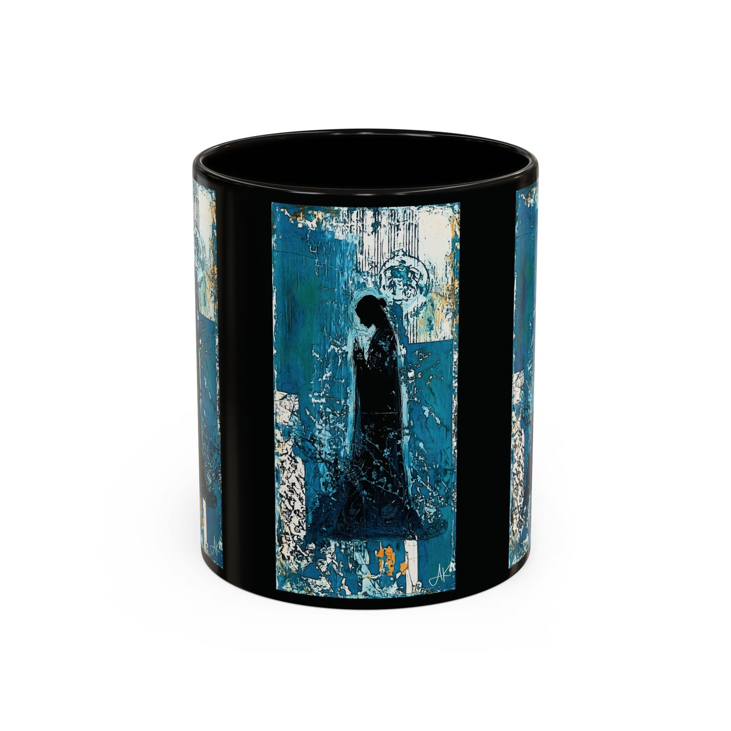 "Behold the Handmaid - Luke 1:38", Colorful Mugs (11oz, 15oz)