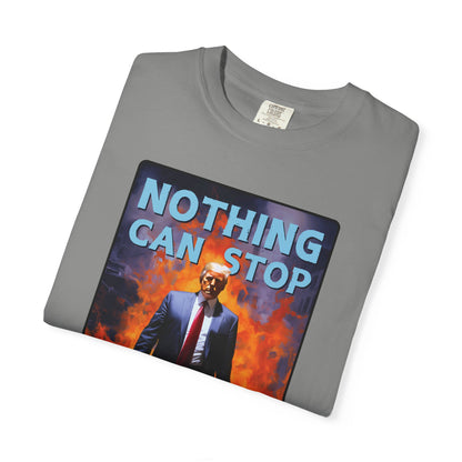 "Nothing Can Stop Trump", Unisex T-shirt (Light Colors)