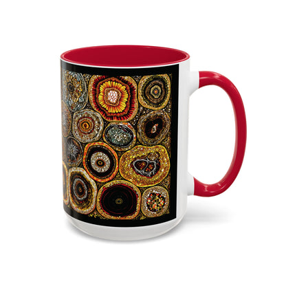 "Every Detail, His Design", Colorful Mugs (11oz, 15oz)